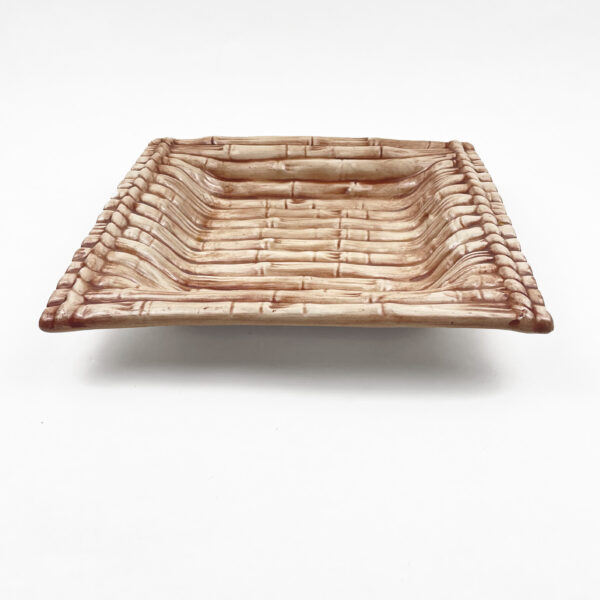 Bamboo Ceramic Hand Made Multi-Use Tray - Image 2